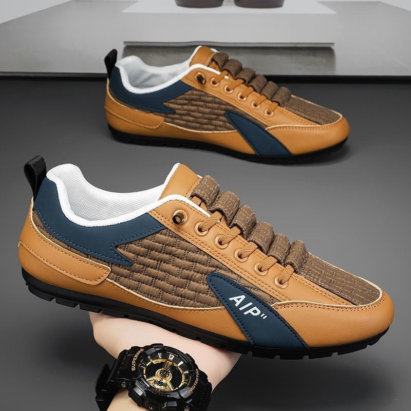 Damen Freizeitsneaker mit atmungsaktiver Oberflächenstruktur und stoßdämpfender Laufsohle R&B