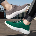 Damen Sportliche Sneaker mit atmungsaktivem Netz-Obermaterial