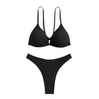 Damen Triangel-Bikinioberteil mit verstellbaren Trägern und elegantem Schnitt R&B