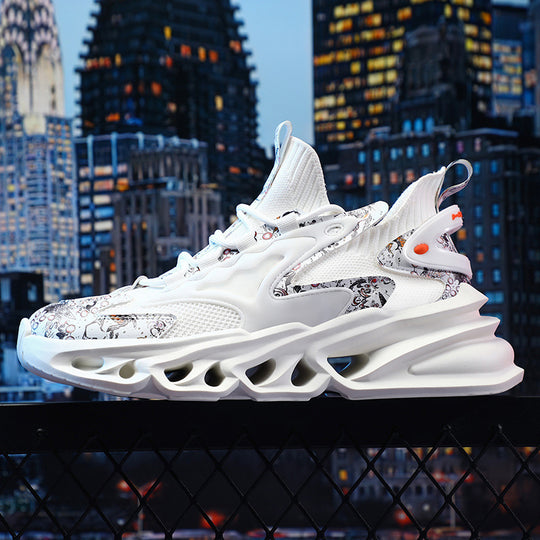 Damen High-Performance Sneakers mit innovativem Sohlenprofil R&B