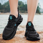 Damen Sportliche Mesh-Laufschuhe mit atmungsaktiver Struktur und innovativer Dämpfungstechnologie