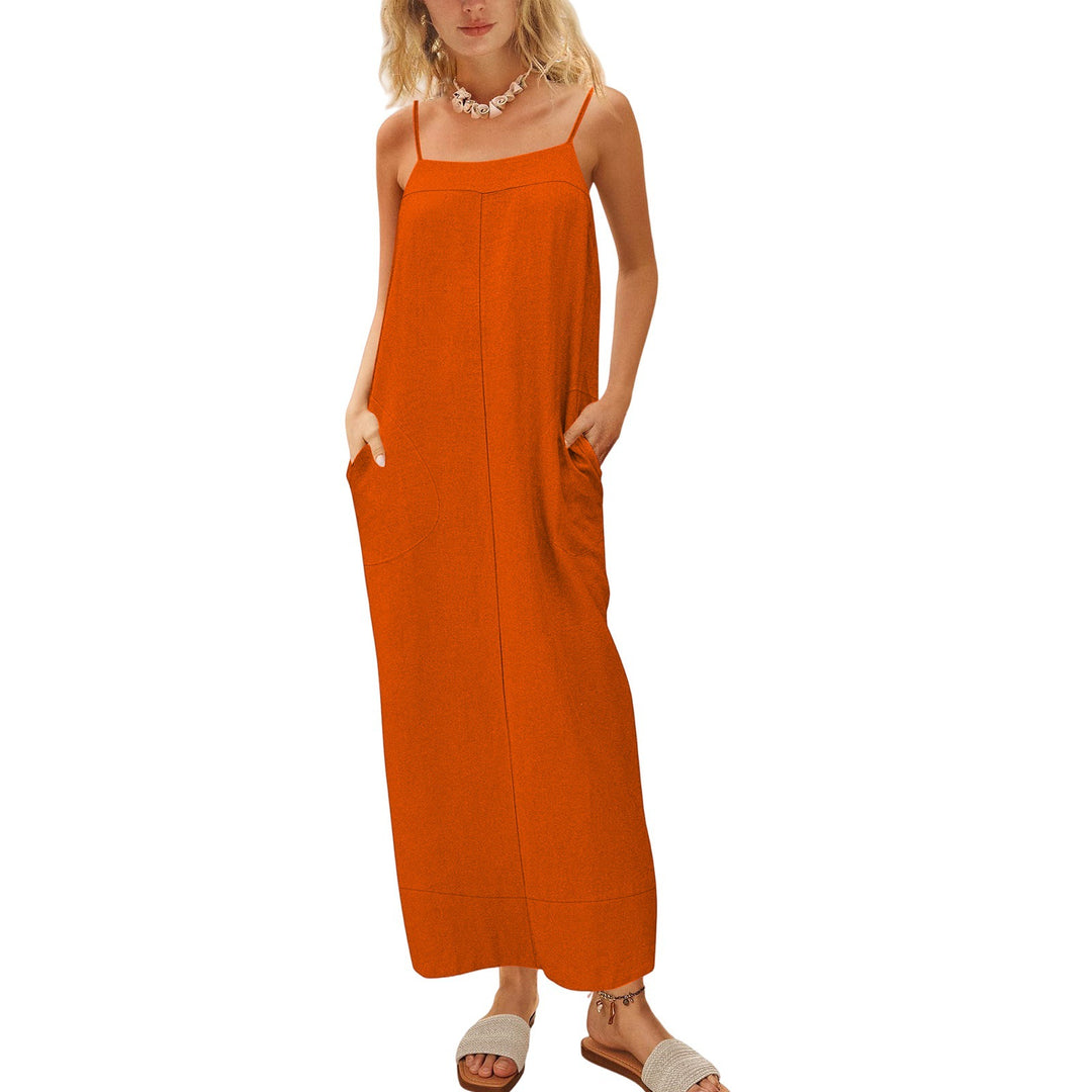 Damen Sommerkleid mit seitlichen Taschen R&B