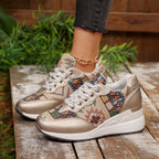 Damen Sportliche Sneakers mit kunstvoller Mustervariation und komfortabler Dämpfung R&B