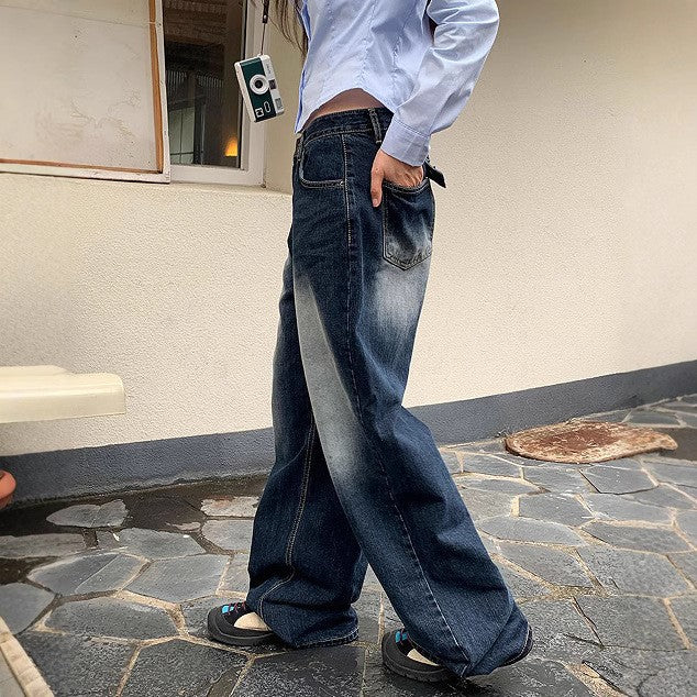 Herren lässige Jeanshose R&B