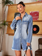 R&B | Zerrissene Jeansjacke für Frauen - Stylisch und Lässig