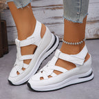 Damen Sportliche Sandalen mit rutschfestem Profil und verstellbarem Riemendesign R&B