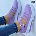 Damen Modische und komfortable Slip-On Sneakers