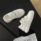 Damen Sneakers mit modischen Klettverschlüssen und atmungsaktiver Sohle