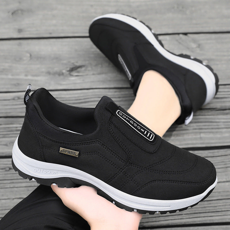 Damen Komfortable Slip-On Freizeitschuhe mit rutschfester Sohle R&B