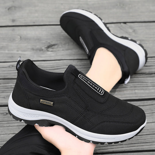 Damen Komfortable Slip-On Freizeitschuhe mit rutschfester Sohle R&B