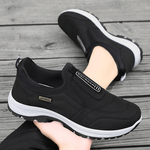 Damen Komfortable Slip-On Freizeitschuhe mit rutschfester Sohle R&B