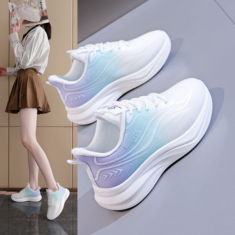 Damen Sportliche Sneakers mit flexibler Dämpfung und atmungsaktivem Netzmaterial R&B