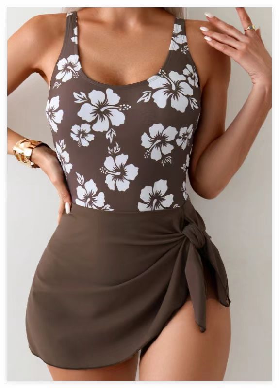 Damen Schwimmanzug mit stilvollem Rockteil R&B
