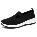 Damen Komfortable Slip-On Sneakers mit innovativer Mesh-Oberfläche