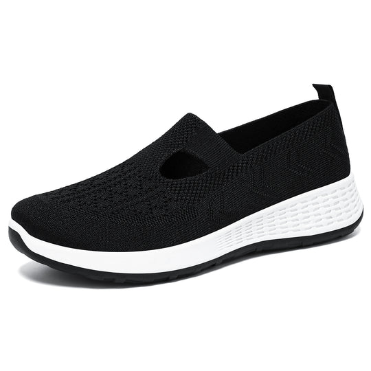 Damen Komfortable Slip-On Sneakers mit innovativer Mesh-Oberfläche R&B