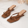 Damen Slingback-Sandalen mit modischen gekreuzten Riemen und komfortabler Sohle R&B