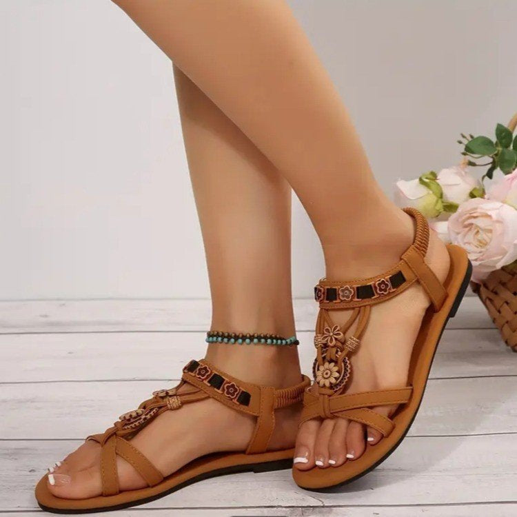 Damen Komfortable Sandalen mit bohemian-inspiriertem Design R&B
