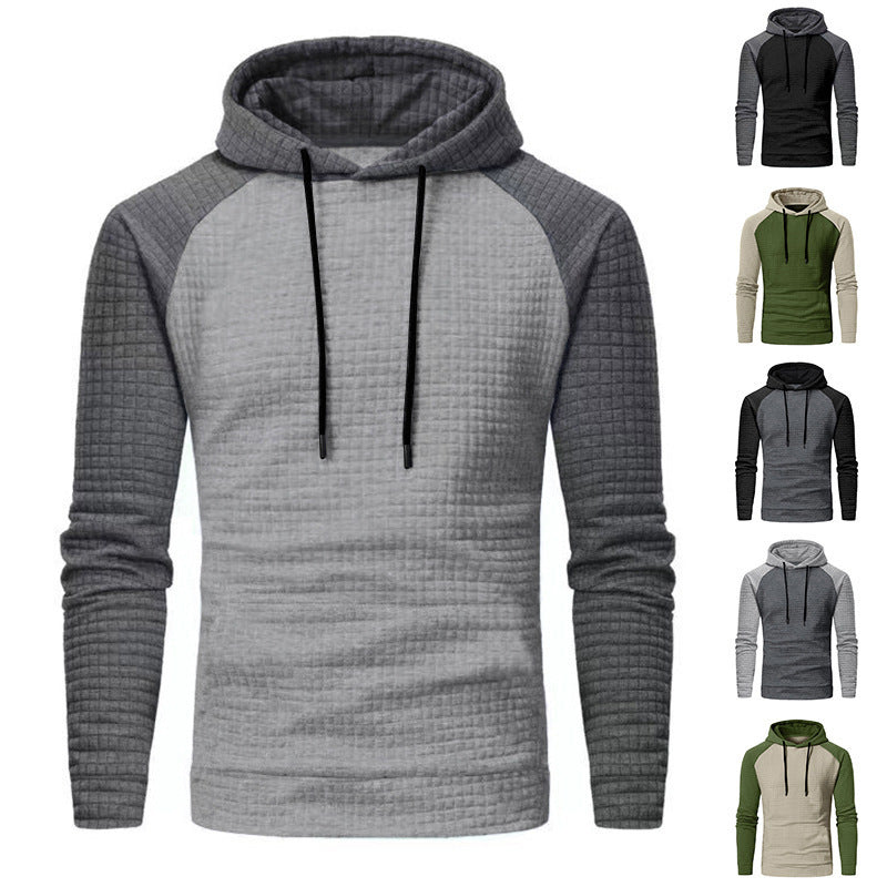 Herren Kapuzenpullover mit strukturiertem Design und modernem Schnitt R&B