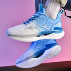 Damen Sportliche Laufschuhe mit atmungsaktivem Mesh-Obermaterial und dynamischem Dämpfungssystem R&B