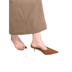 Damen spitze Mules mit elegantem Schnitt R&B