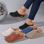 Damen Clogs mit ergonomischem Fußbett und rutschfester Sohle R&B