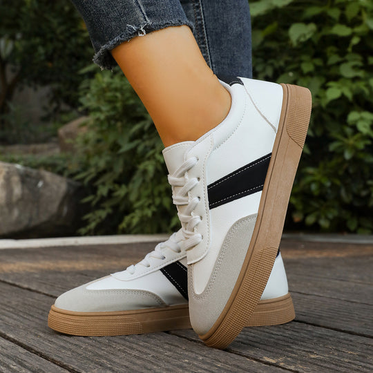 Damen Sneakers im sportlich-eleganten Stil mit gepolsterter Laufsohle R&B