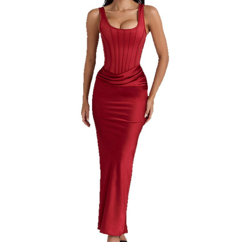 Damen Elegantes und figurbetontes Abendkleid R&B