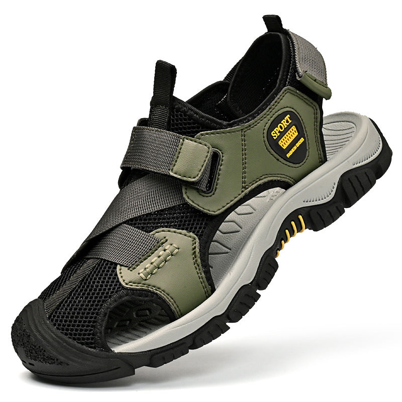 Damen Sportliche Sandalen mit verstellbarem Riemen und rutschfester Sohle R&B