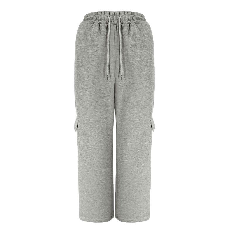 Damen Cargo-Hose mit elastischem Bund und Seitentaschen R&B