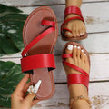 Damen Modische Riemensandalen