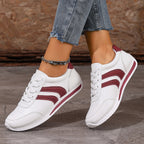 Damen Sportliche Sneakers mit trendigen Seitenelementen R&B