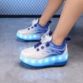 Damen Leuchtende Sport-Sneaker mit bequemer Passform und atmungsaktivem Obermaterial R&B