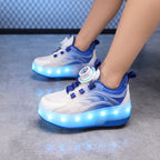 Damen Leuchtende Sport-Sneaker mit bequemer Passform und atmungsaktivem Obermaterial R&B