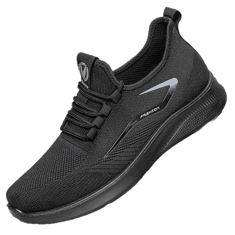 Damen Lauf-Sneaker mit atmungsaktiver Strick-Oberfläche und rutschfester Sohle R&B
