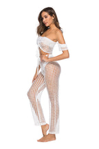 Damen lässige Netz-Hose R&B