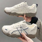 Damen Sportliche Sneaker mit atmungsaktivem Obermaterial und rutschfester Sohle R&B