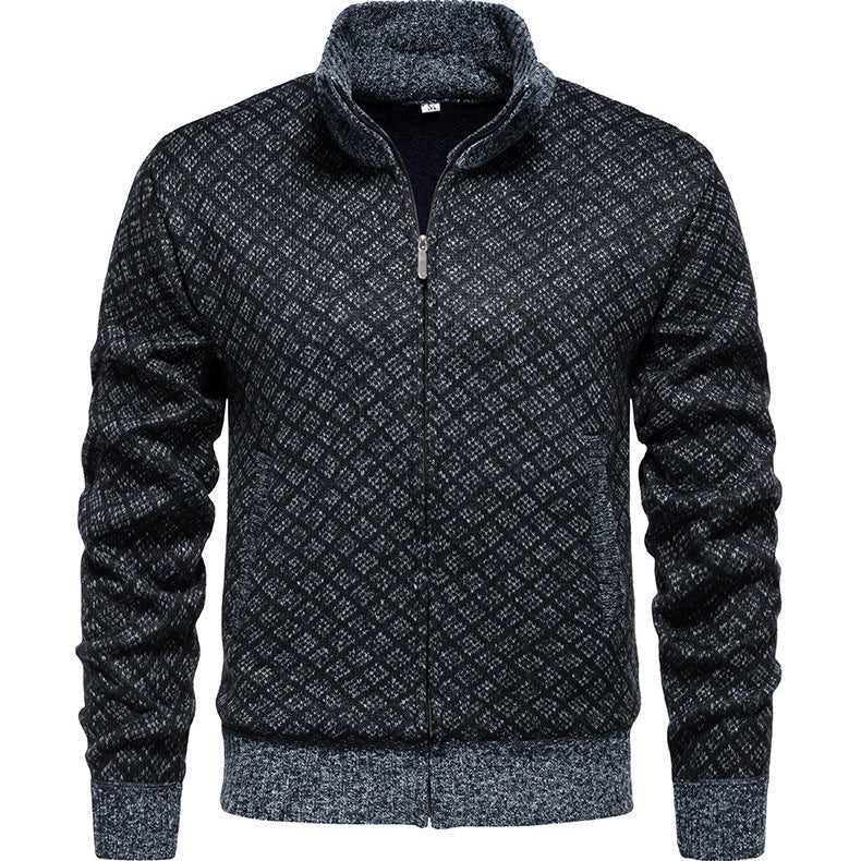 Herren gesteppte Sweatjacke R&B