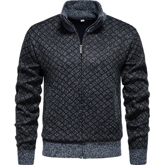 Herren gesteppte Sweatjacke R&B