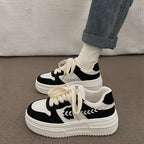 Damen Sneakers mit modischem Design und bequemem Plateau