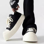 Damen Plateau Sneakers mit bequemer Dämpfung und trendigem Design