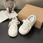 Damen modische Plateau-Sneaker mit ökologischem Obermaterial und komfortabler Dämpfung R&B