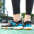 Damen Sportliche Hallenschuhe mit rutschfester Sohle und atmungsaktivem Mesh