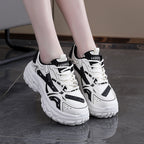 Damen Sportliche Chunky Sneakers mit atmungsaktivem Obermaterial und modernem Design R&B