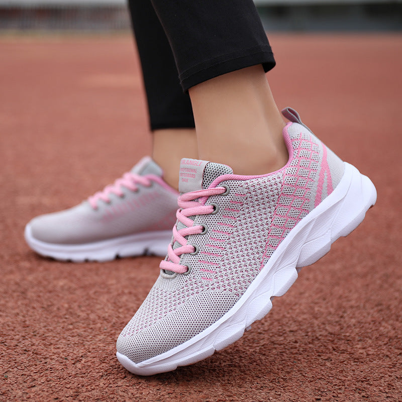 Damen Atmungsaktive Laufschuhe mit flexibler Sohle und stoßdämpfender Technologie R&B