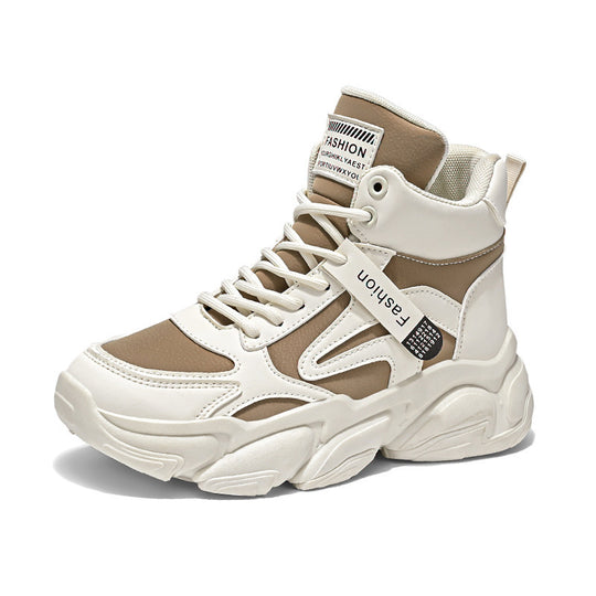 Damen Sportliche High-Top Sneakers mit innovativem Sohlenprofil und atmungsaktivem Obermaterial R&B