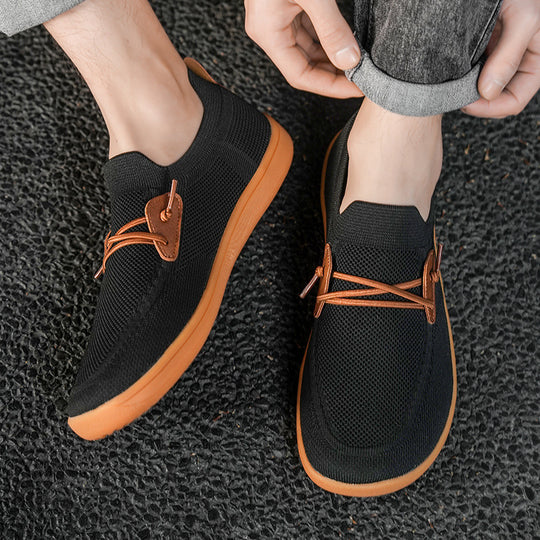 Damen Bequeme Slip-On Sneakers mit flexiblem Obermaterial und atmungsaktiven Eigenschaften R&B