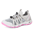 Damen Atmungsaktive Outdoor-Sneaker mit elastischem Schnellschnürsystem R&B