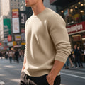 Herren strukturiertes Sweatshirt mit lässigem Schnitt und hohem Tragekomfort R&B