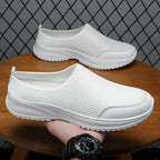 Damen Atmungsaktive Slip-On Freizeitschuhe mit flexiblem Material