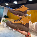 Damen Urbanes High-Top Sneaker Design mit rutschfester Sohle R&B